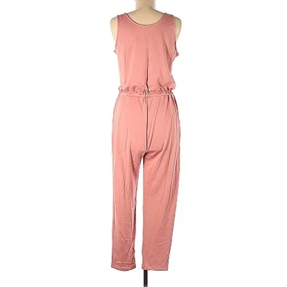 Mauve sleeveless jumpsuit - Picture 5 of 5